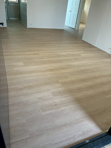 斗六市  木地板完成前後場地堪驗